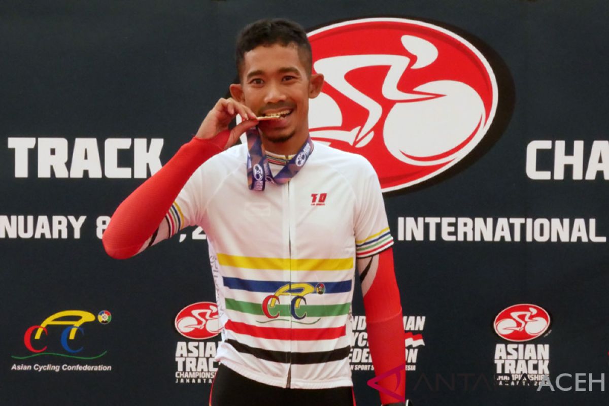 M Fadhil raih emas emas individual pursuit putra ATC