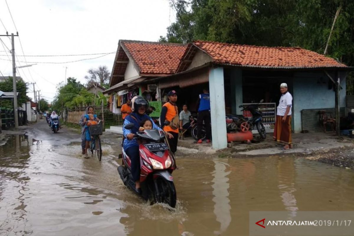 Kota Sampang Tergenang Banjir