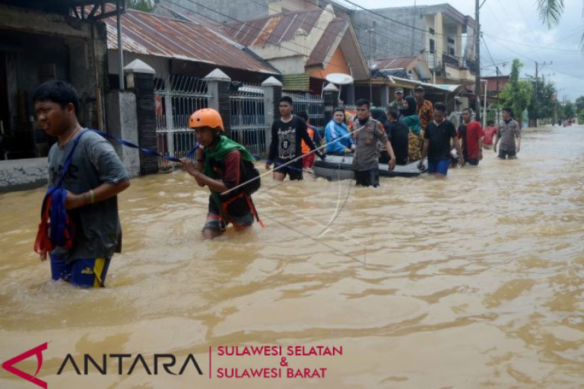 BNPB rilis banjir di Sulsel  59 orang meninggal