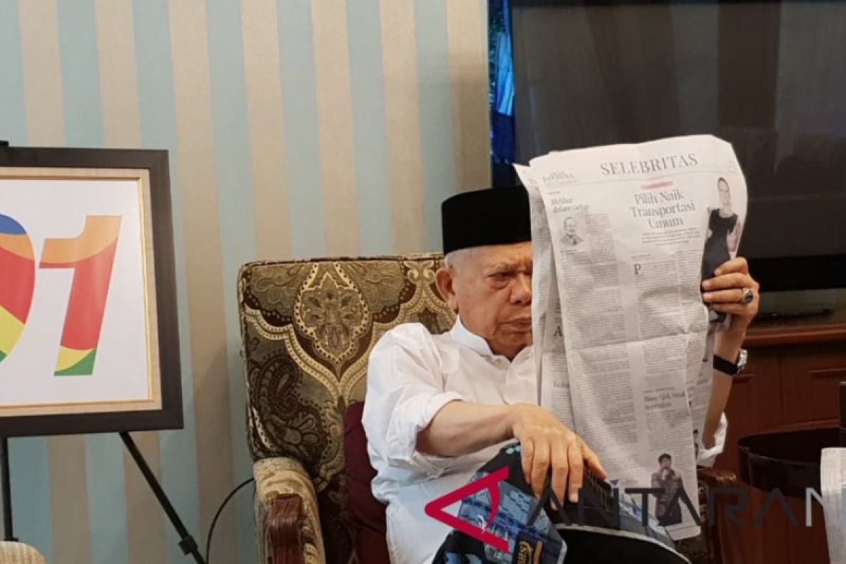 Ma`ruf Amin lanjutkan kegiatan di Rumah Situbondo      Pilpres