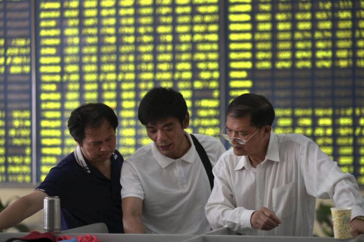 Bursa China berbalik menguat, Indeks Komposit Shanghai ditutup naik 0,88 persen