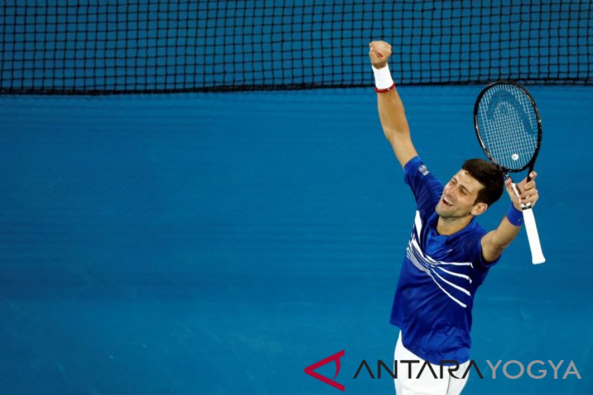 Djokovic ke final Australia Terbuka tantang Nadal