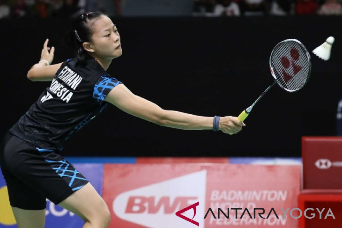 Fitriani belajar dari pengalaman dan melaju ke putaran kedua Indonesia Masters