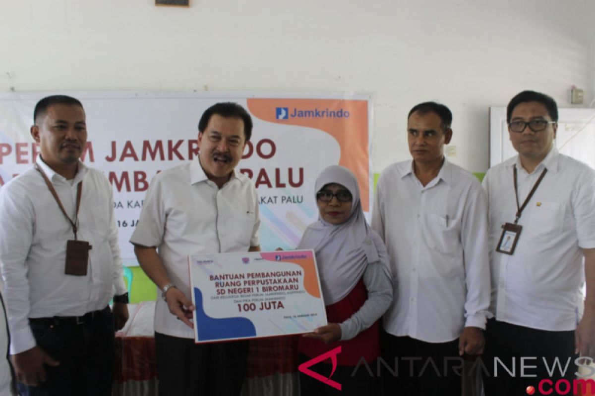 Jamkrindo beri bantuan percepatan pemulihan pasca bencana Palu