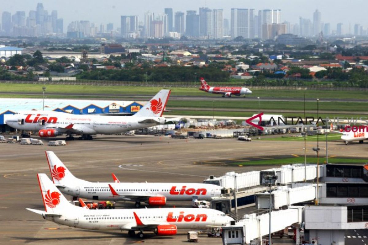 102 pesawat menganggur di Bandara Soekarno-Hatta