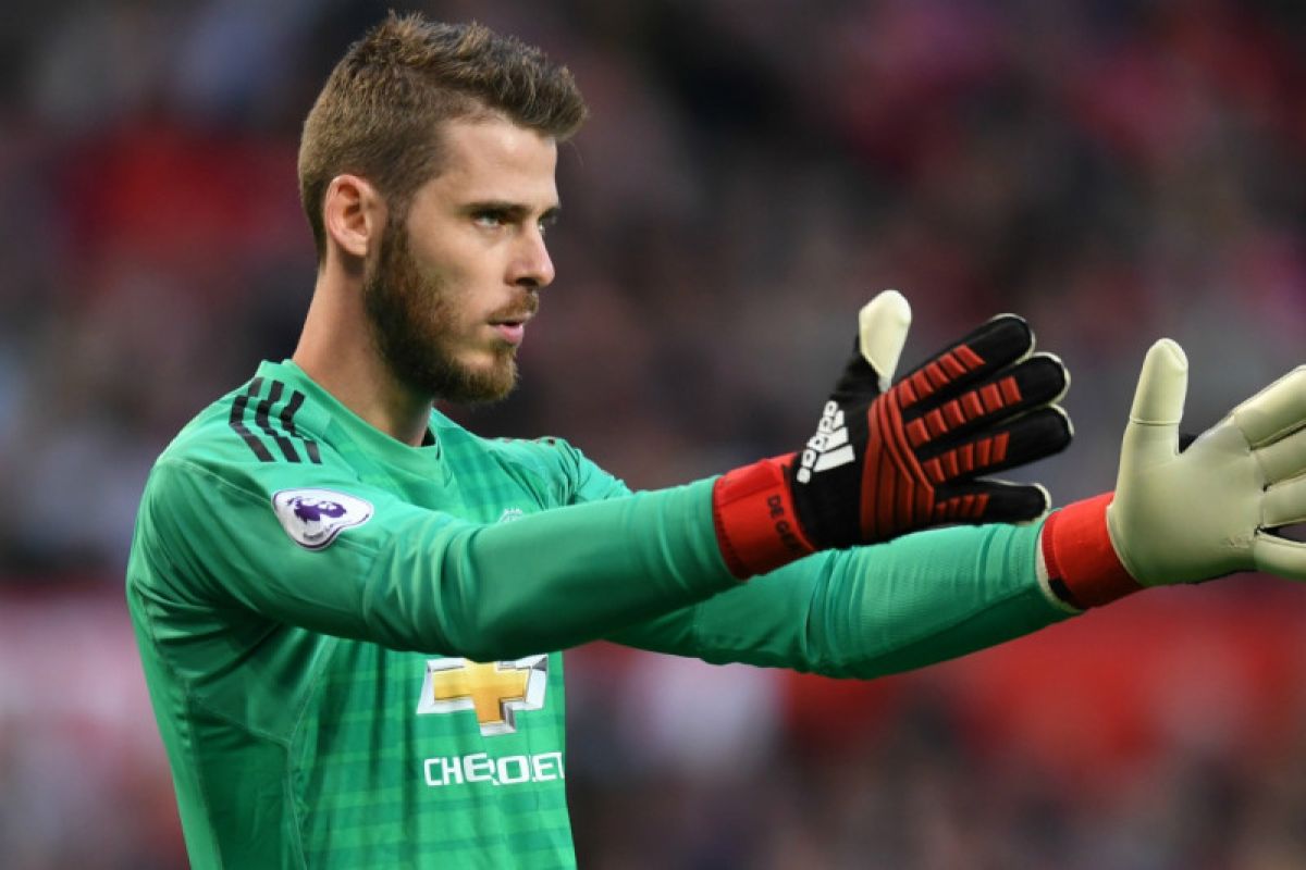 Manchester United prioritaskan perpanjangan kontrak David De Gea