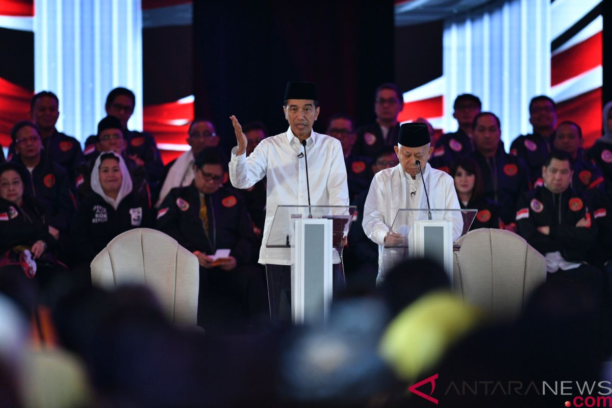 Jokowi-Amin: kami tidak punya "potongan" diktator