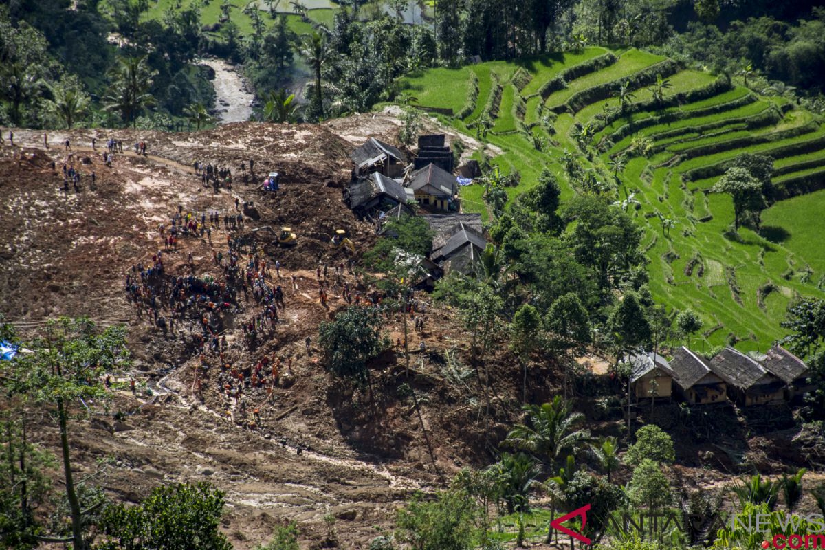 725 kali bencana telah melanda Kabupaten Sukabumi selama 2018