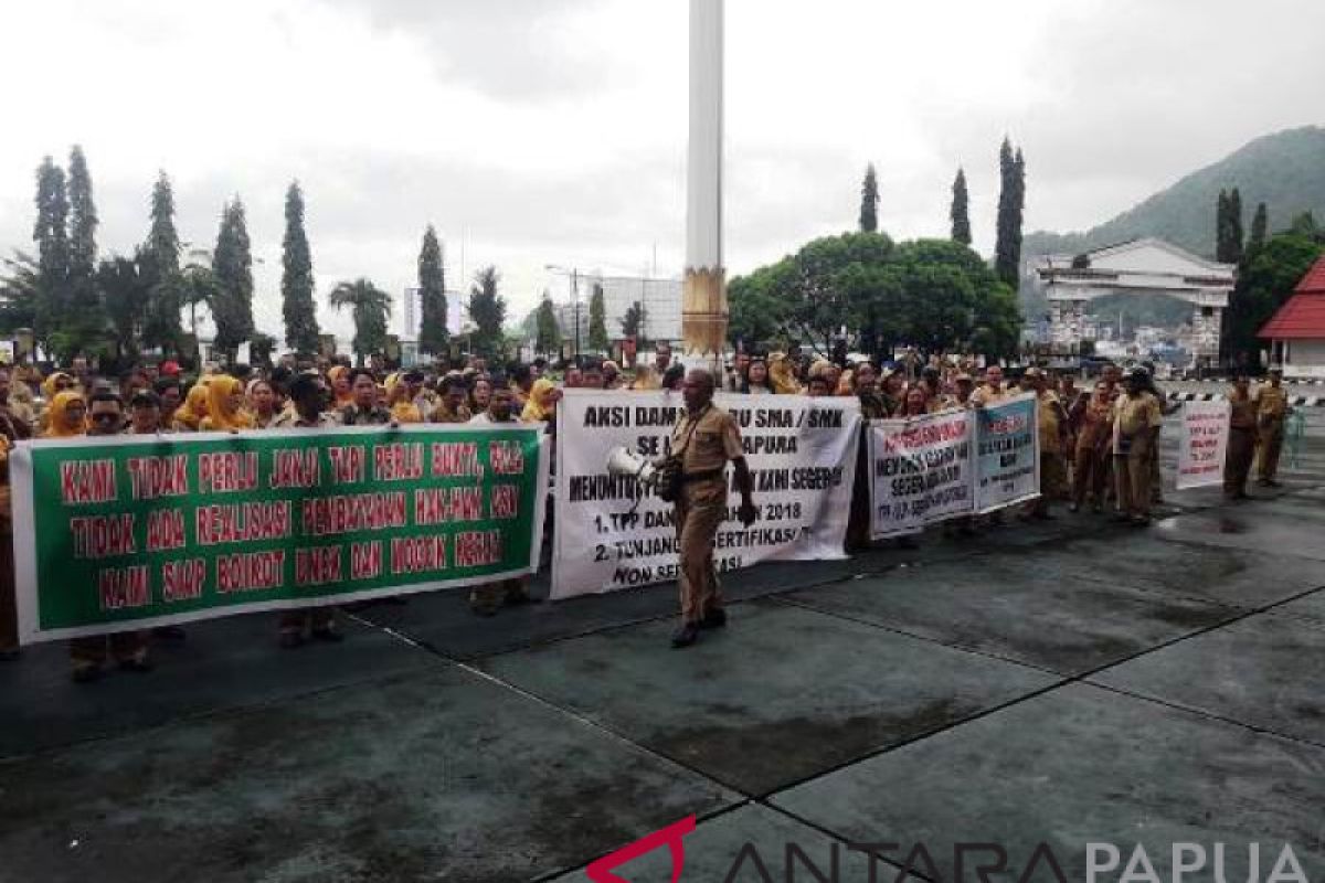 Tujuh kabupaten/kota di Papua belum bayarkan ULP-TPP guru