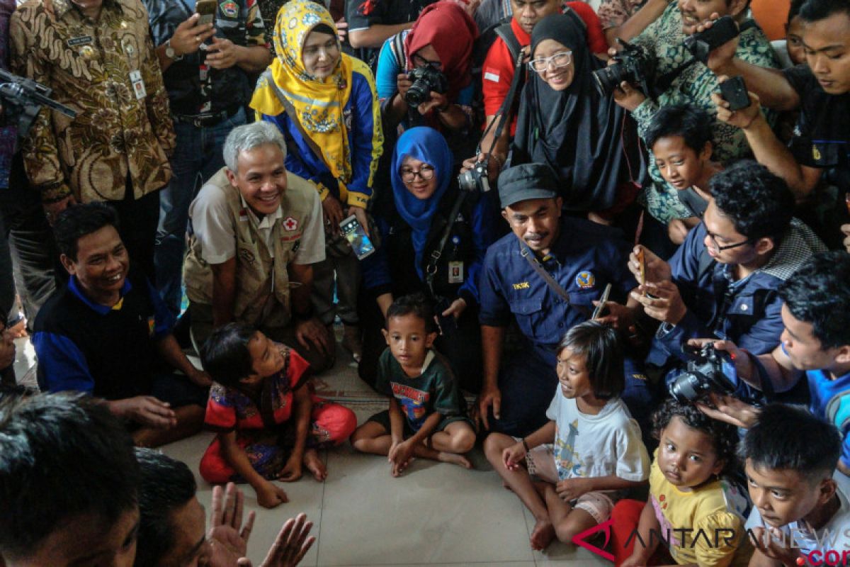 3.189 warga masih mengungsi akibat banjir di Jawa Tengah