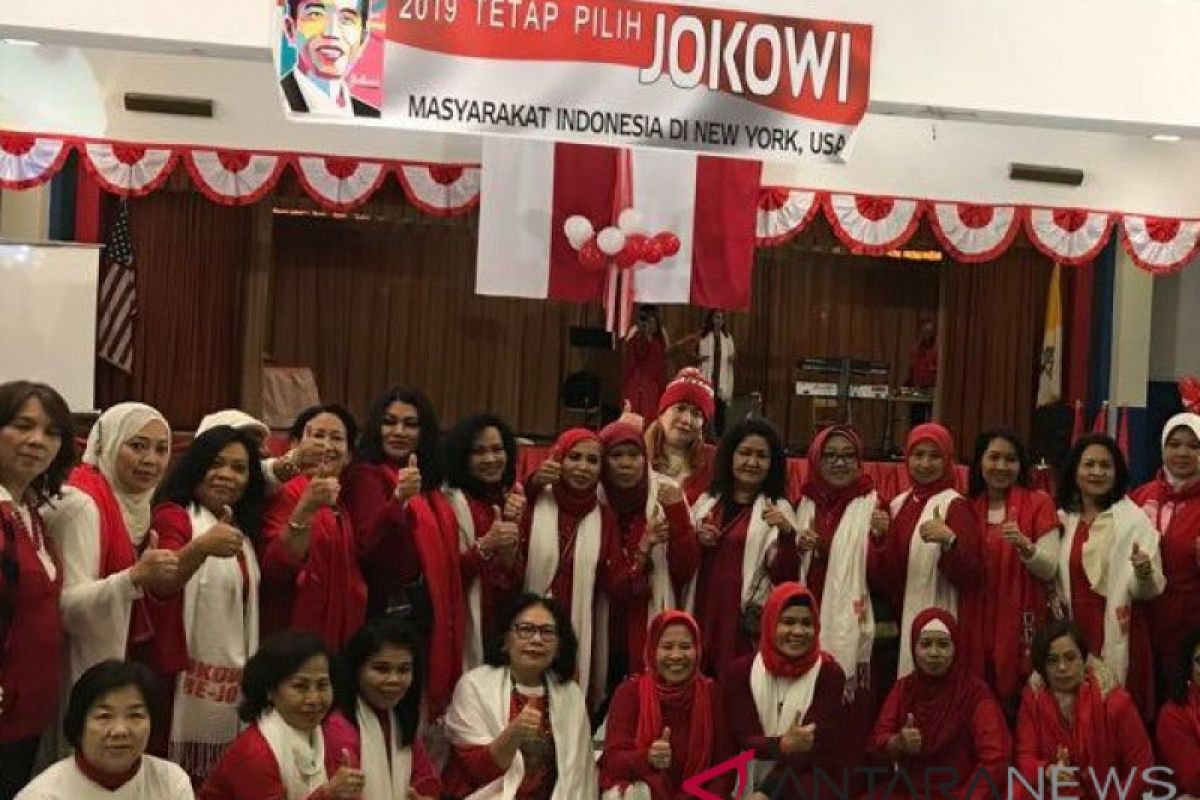 WNI di AS doakan Jokowi-Ma'ruf