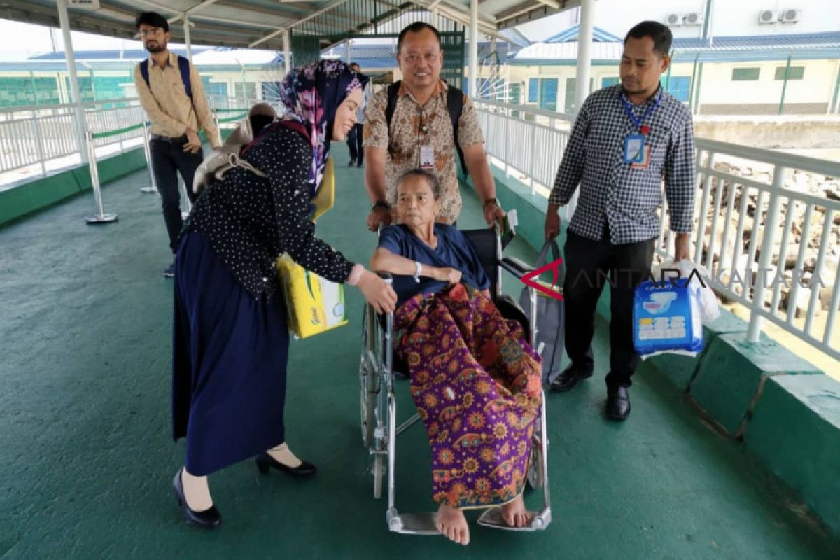 Menderita sakit stroke TKW asal Kediri dipulangkan ke Nunukan