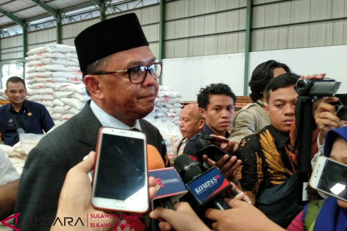 Gubernur: stok beras Sulsel aman hingga 37 bulan