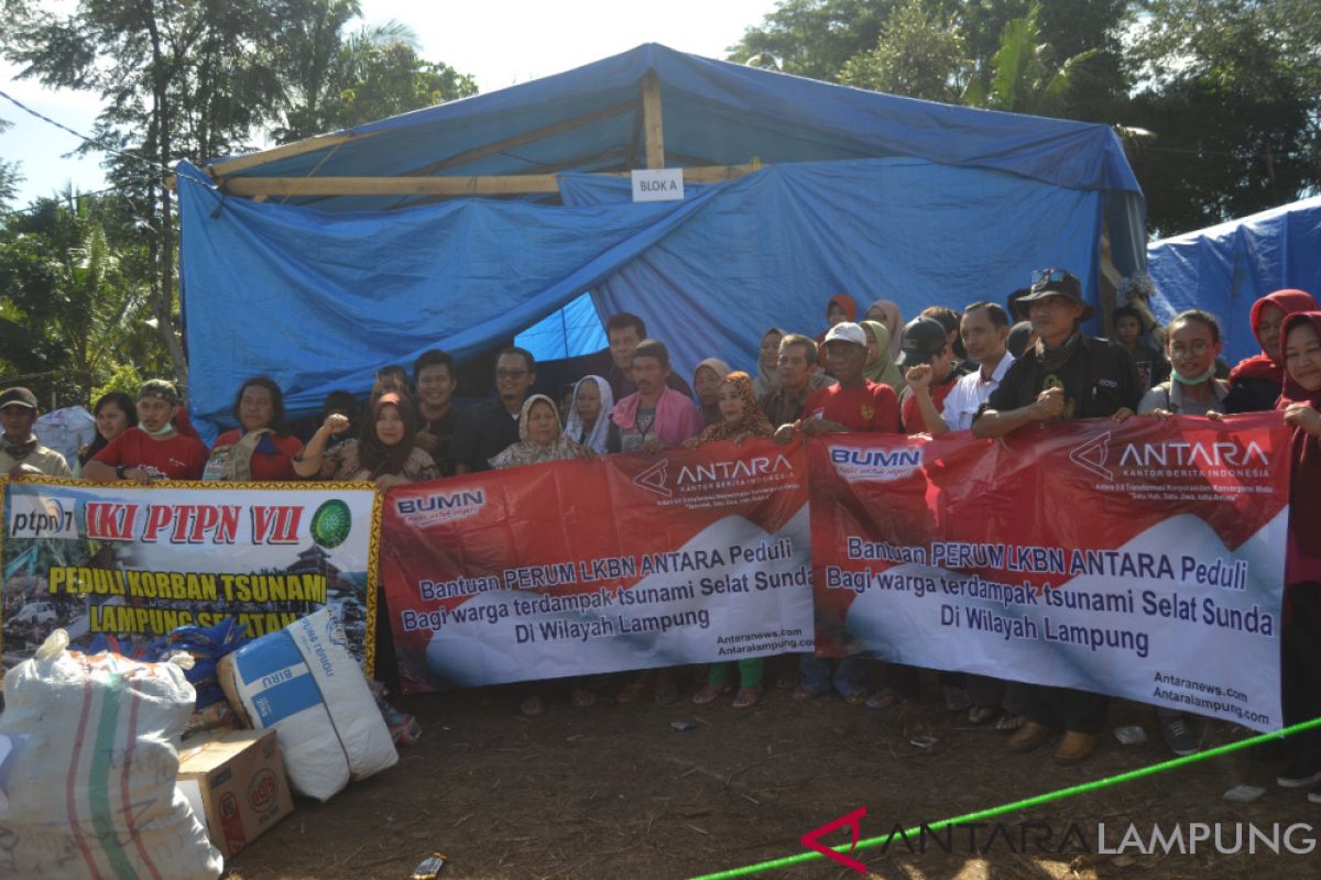 Korban tsunami Lampung tunggu kepastian relokasi