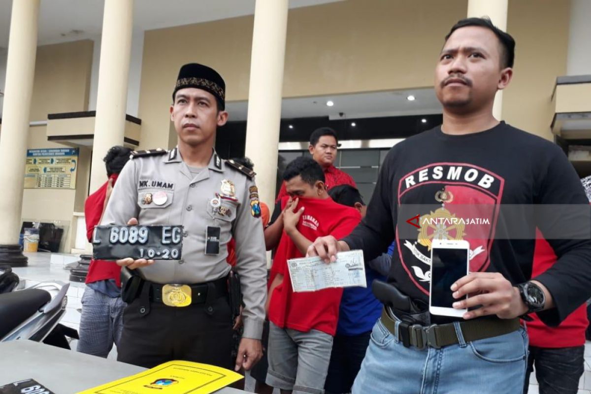 Polisi Ungkap Komplotan Remaja Mabuk Perampas Motor