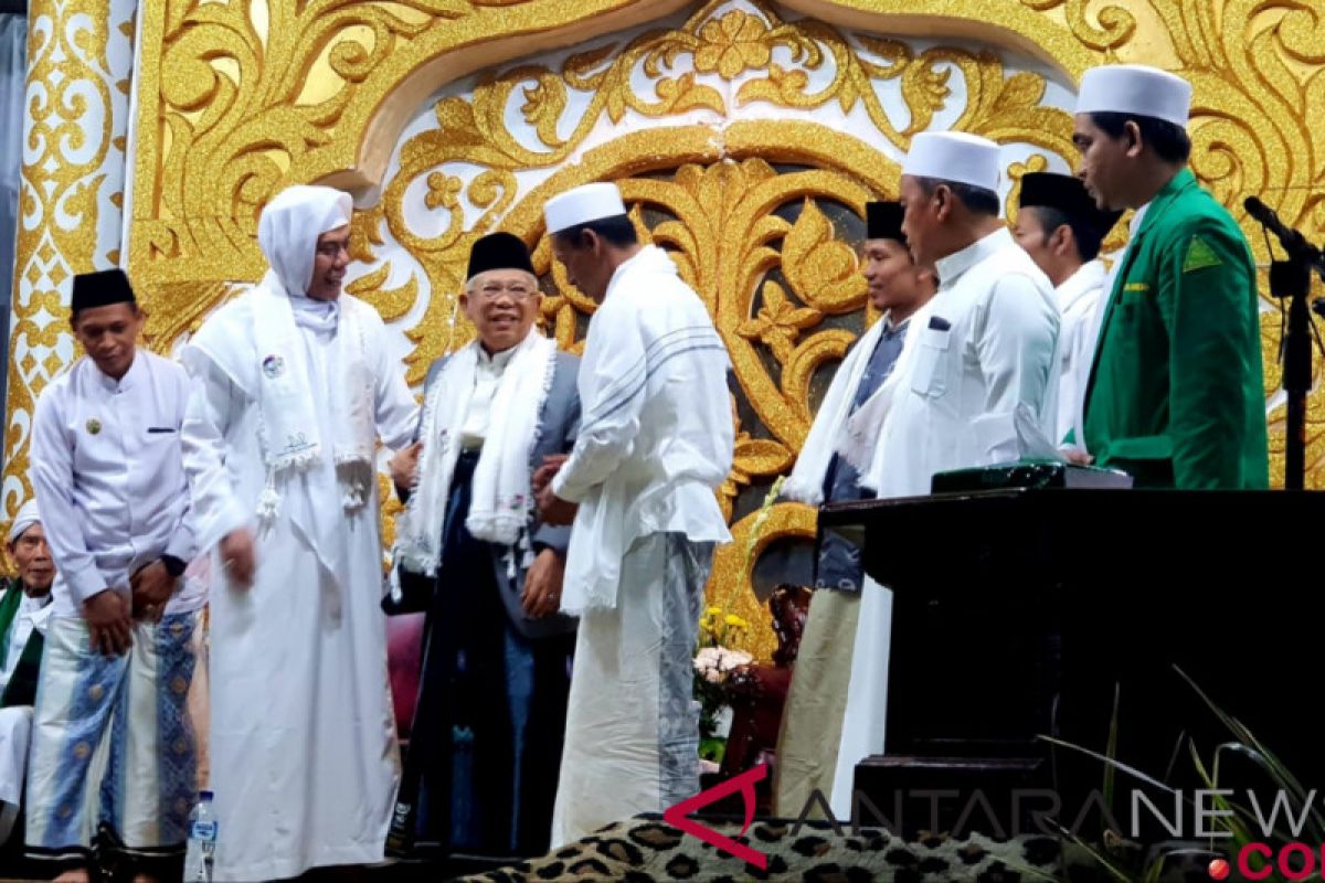 Ma'ruf Amin hadiri Haul Syeikh Abdul Qodir Jaelani