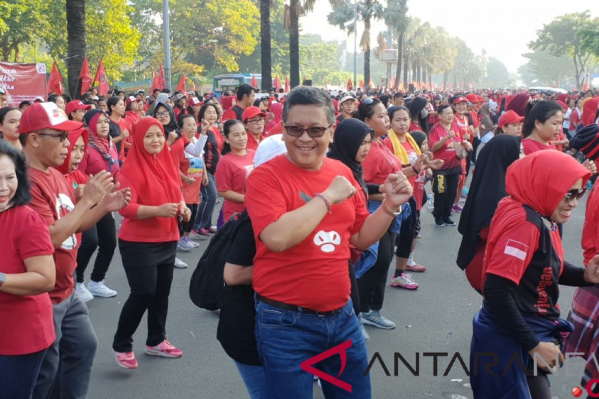 PDI Perjuangan gelar parade akhir pekan