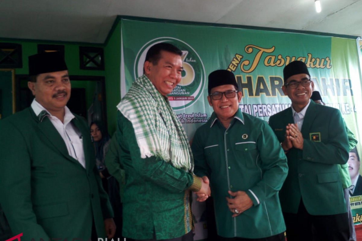 Wali Kota Pekanbaru Firdaus MT beri sinyal pindah ke PPP Riau?
