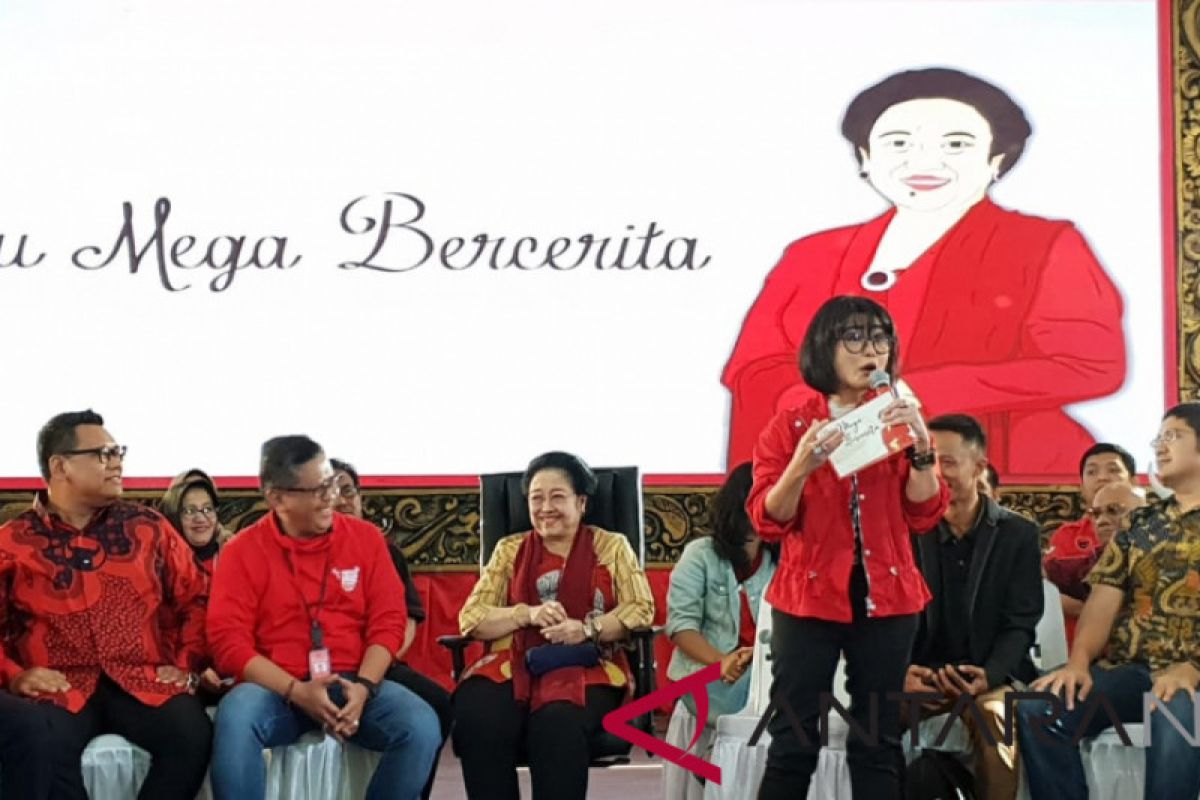 Megawati cerita soal pengalaman dan perjuangannya