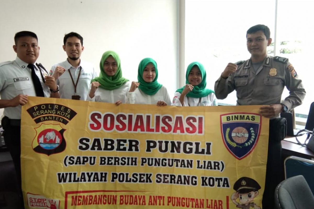 Polda Banten Sosialisasikan Saber Pungli