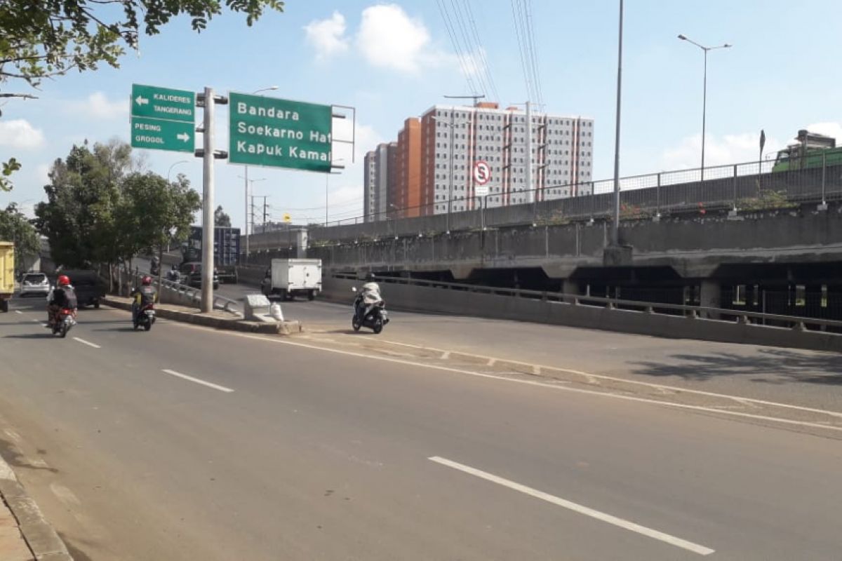 Jembatan layang Cengkareng B kembali beroperasi pascaperbaikan