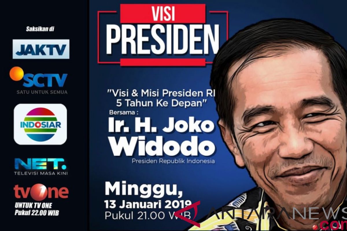 Bawaslu menggelar rapat pleno bahas pemaparan visi Jokowi