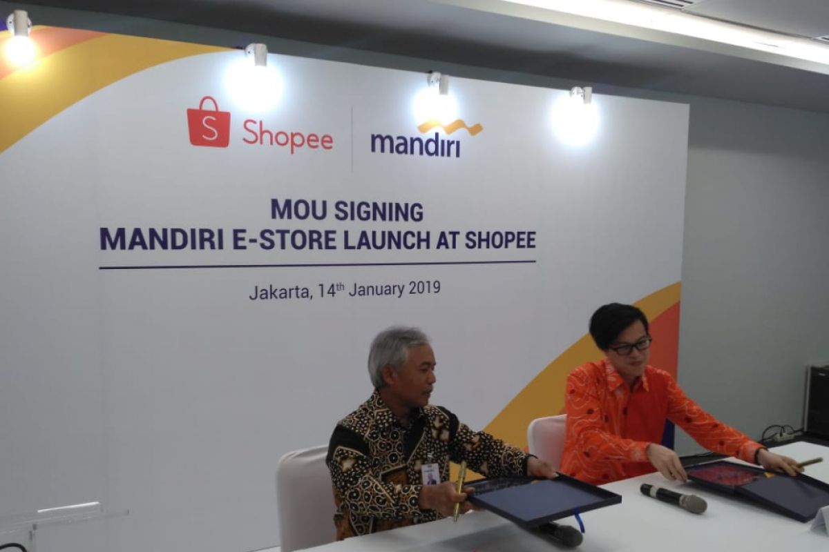 Mandiri gaet e-dagang dongkrak penjualan uang elektkronik