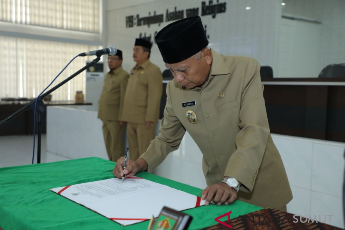 Kadis Pendidikan Asahan yang baru diberi pesan khusus