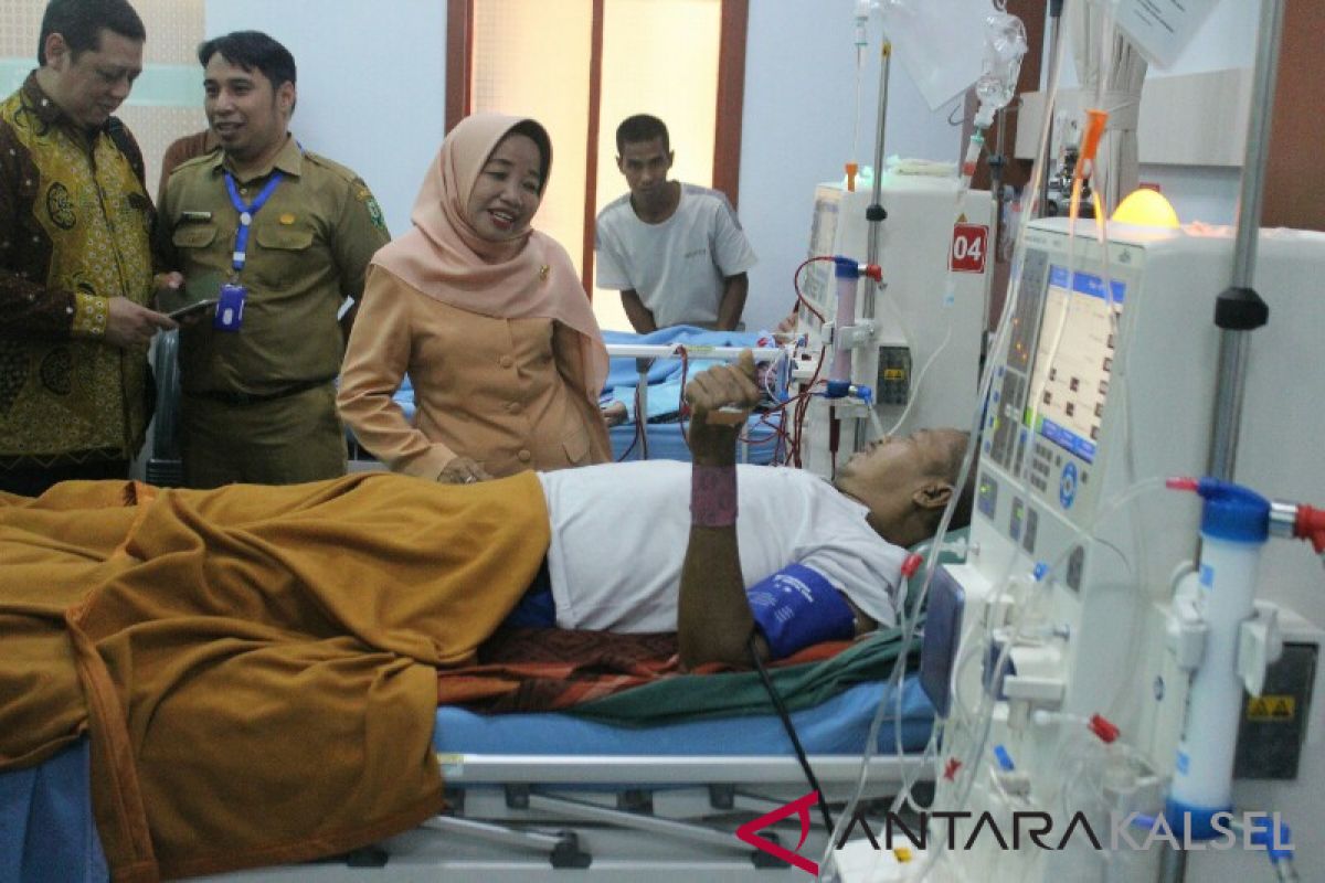 Dialysis device starts operating at Tanah Bumbu Hospital