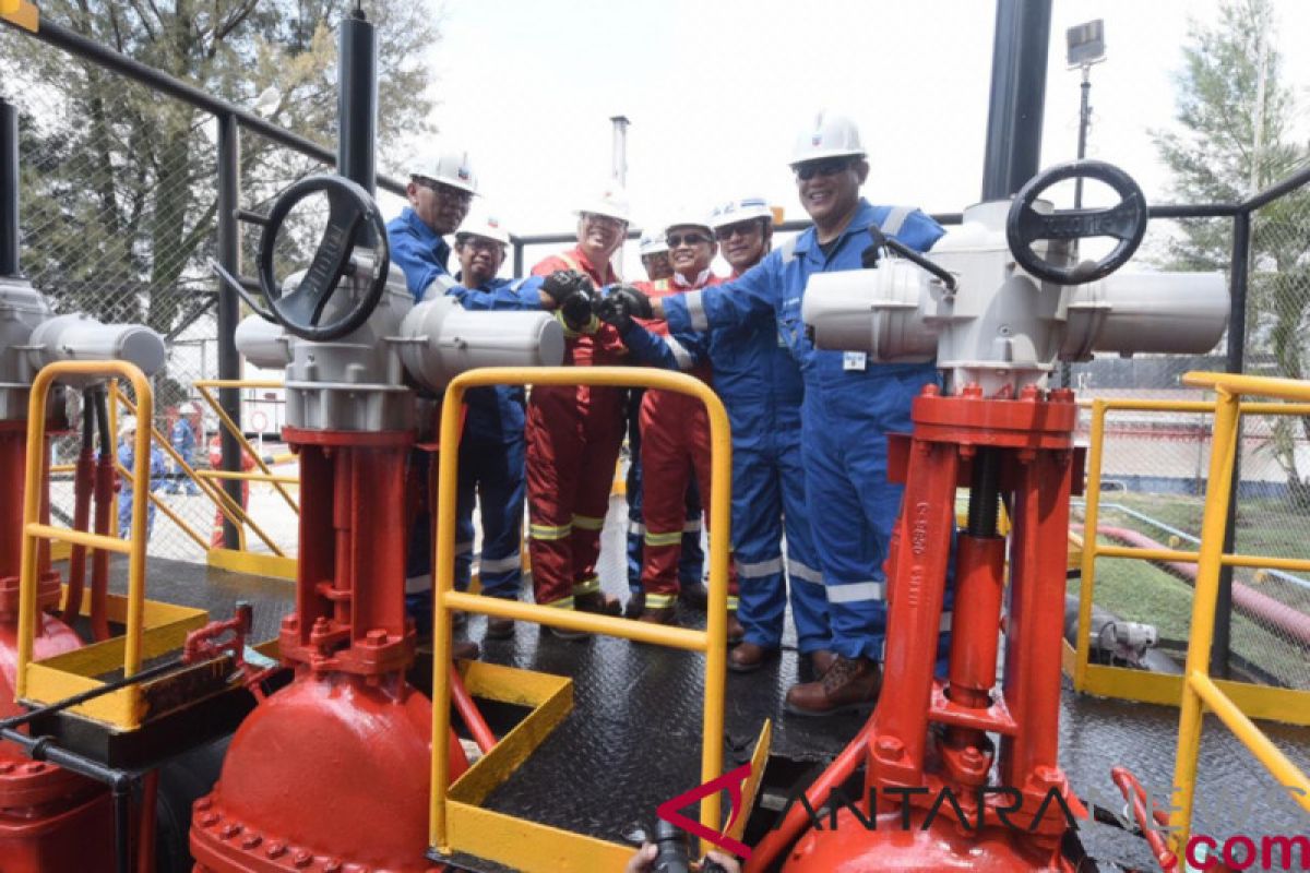 Pertamina lifting perdana minyak mentah Blok Rokan