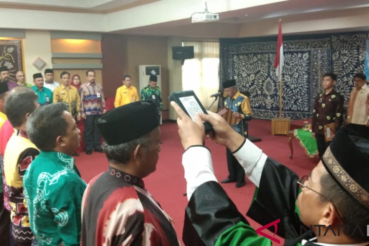 Bupati Banjar lantik sembilan pejabat