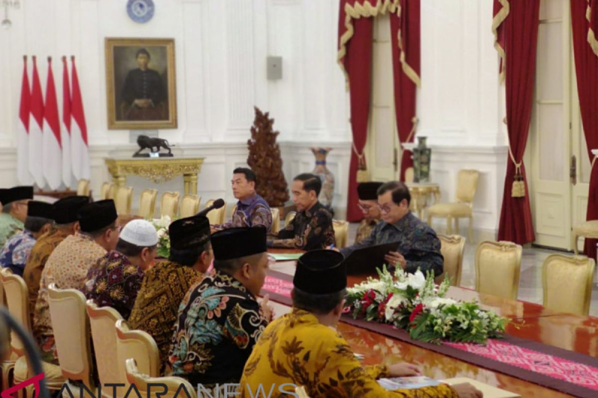 Presiden terima pengurus Lembaga Persahabatan Ormas Islam