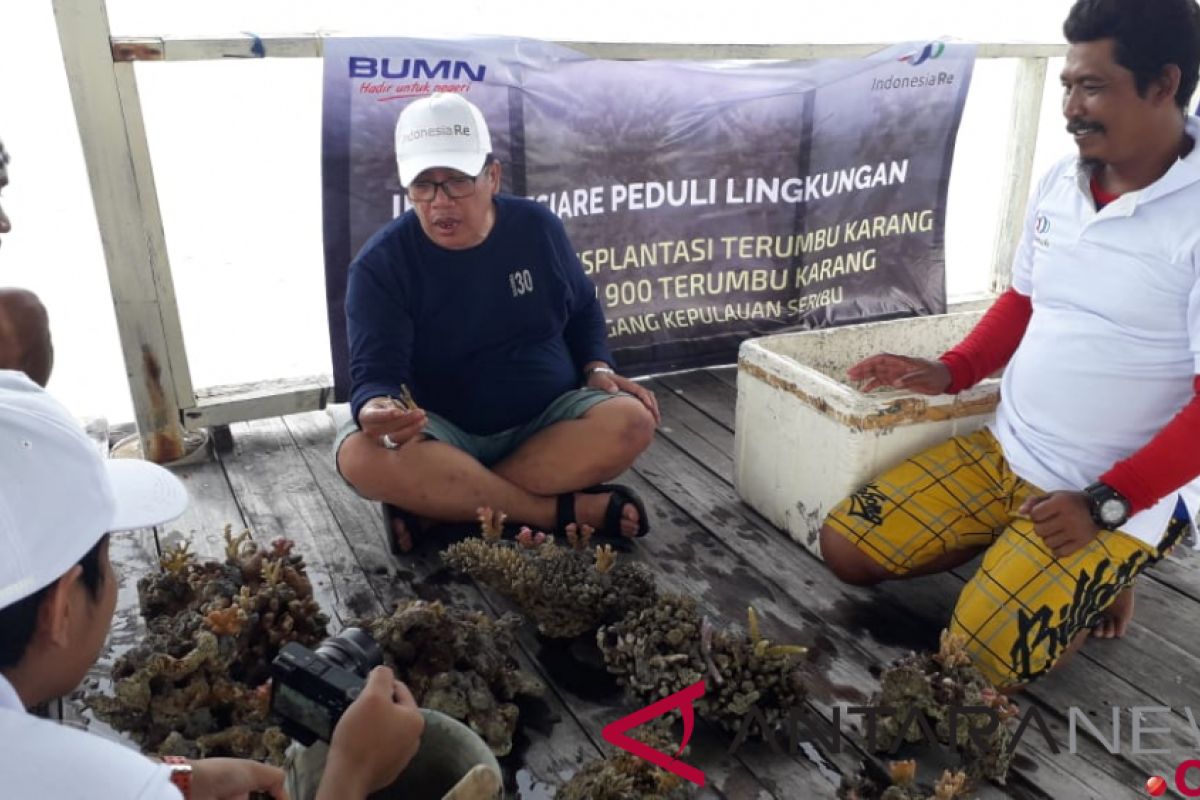 Indonesia Re perbaiki ekosistem laut Kepulauan Seribu