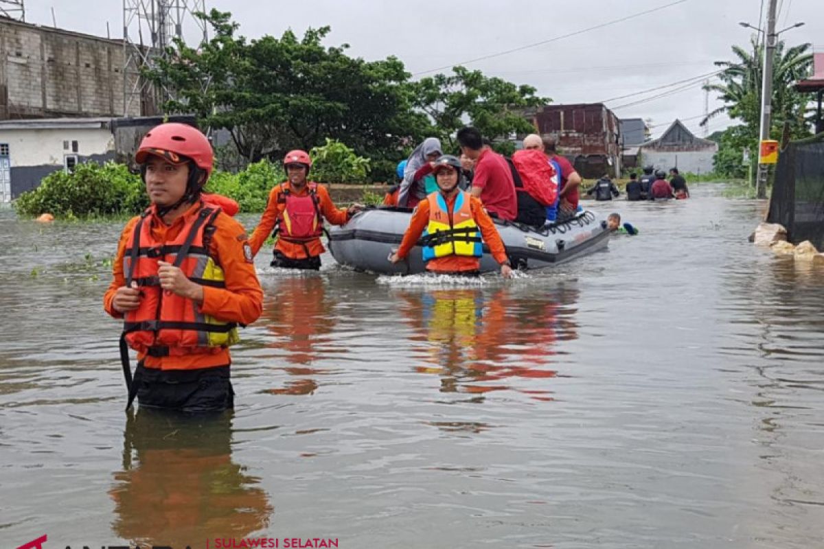 Sebagian wilayah Makassar terendam banjir