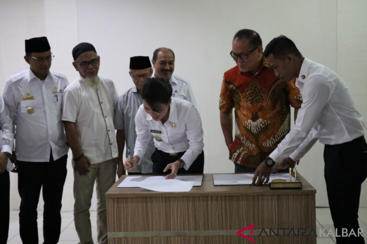 Singkawang dan SCC lakukan MoU renovasi Taman Gayung Bersambut