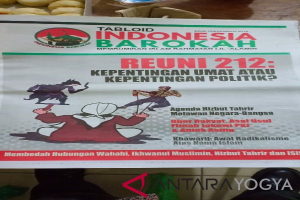 Bawaslu Kulon Progo telusuri peredaran Tabloid Indonesia Barokah