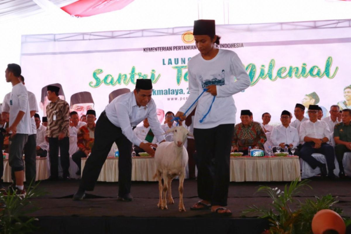 Kementan gaet petani muda lewat Santri Tani Milenial