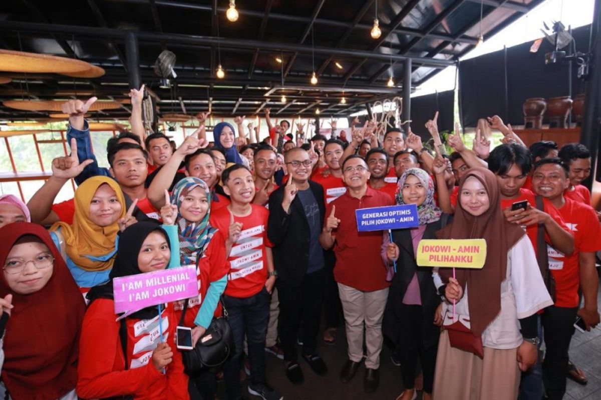 Milenial Timur Jawa Galang Pemilih Muda untuk Jokowi