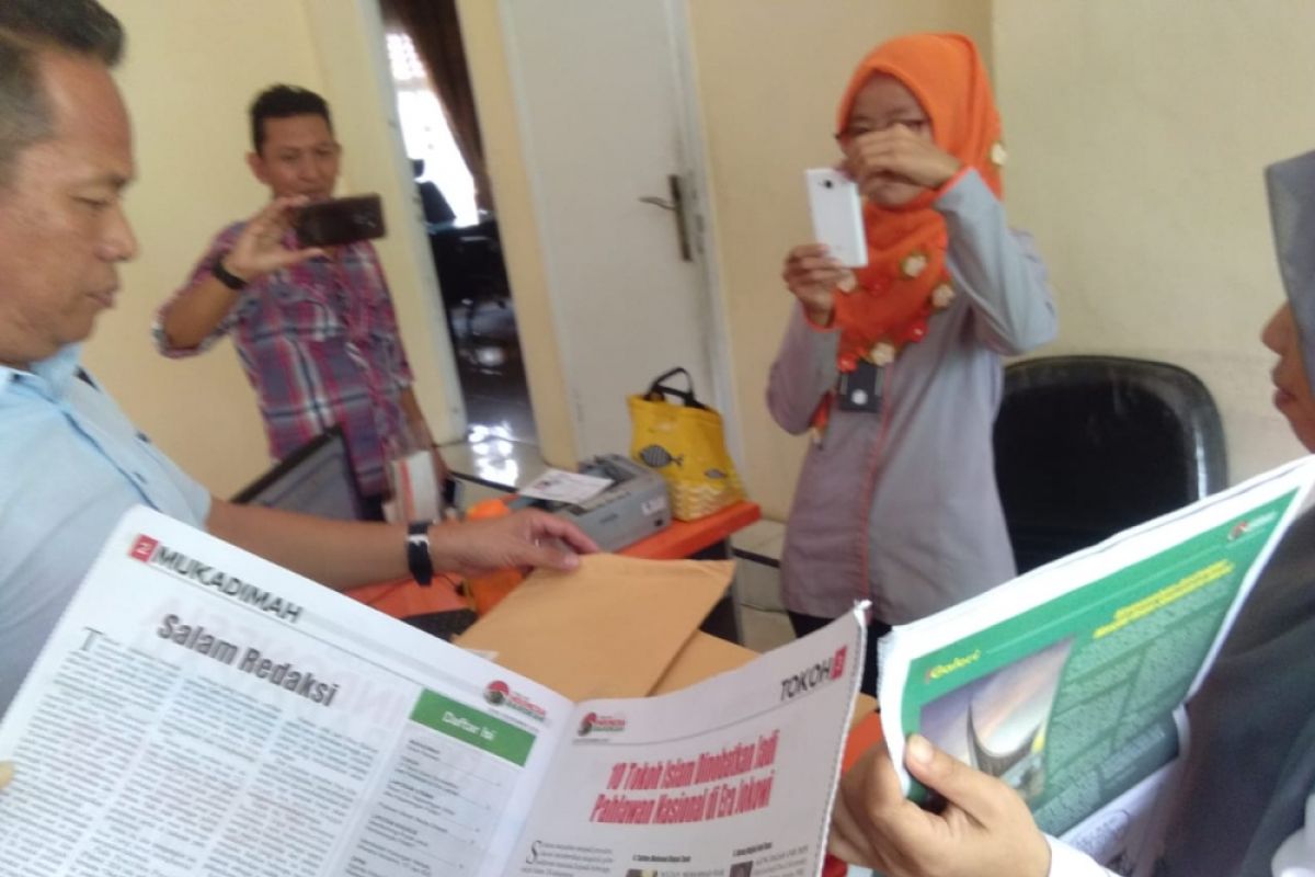 Kantor Pos Stabat amankan Tabloid Indonesia Barokah