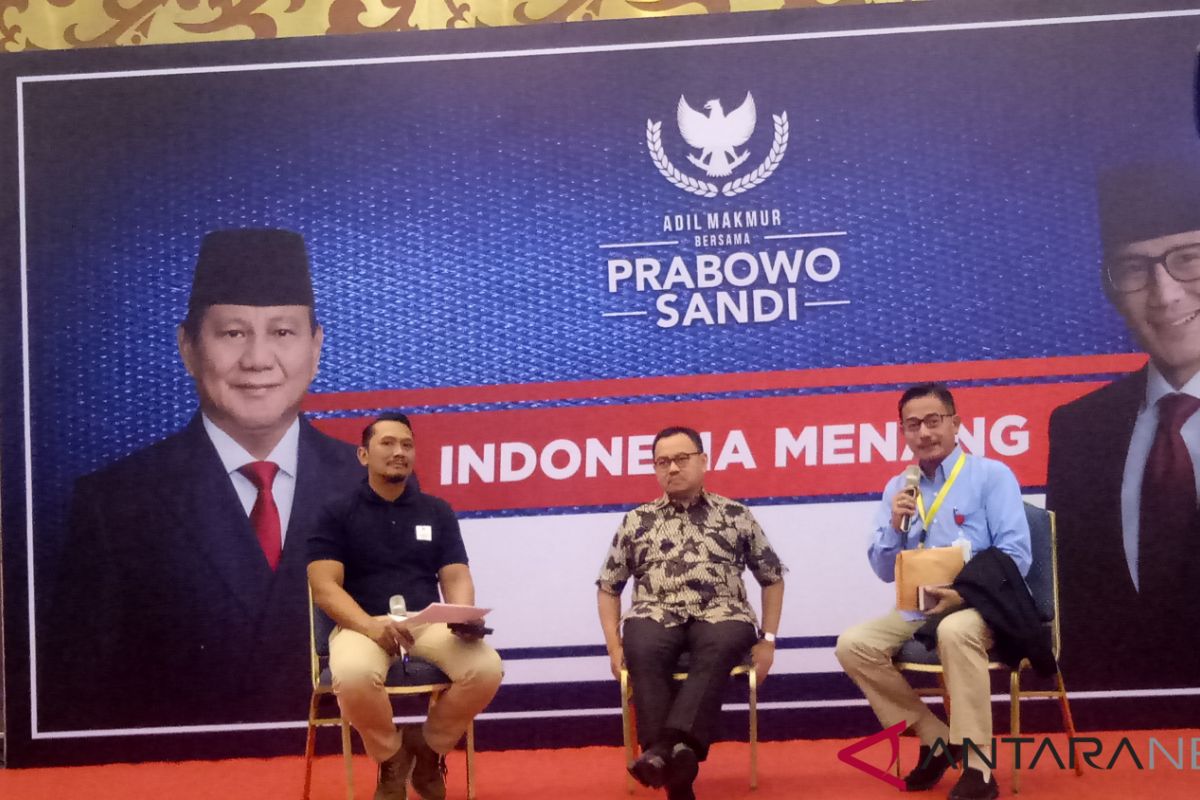 BPN Prabowo-Sandi minta masukan politisi debat