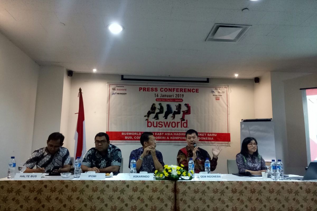 Busworld South East Asia 2019 dihelat 20-22 Maret di Jakarta