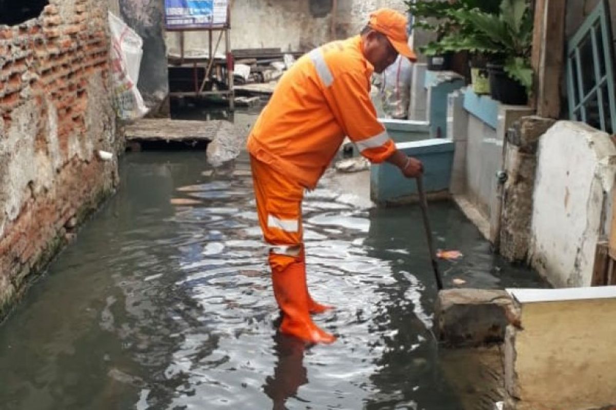 Tiga wilayah di Kelurahan Kamal terdampak rob