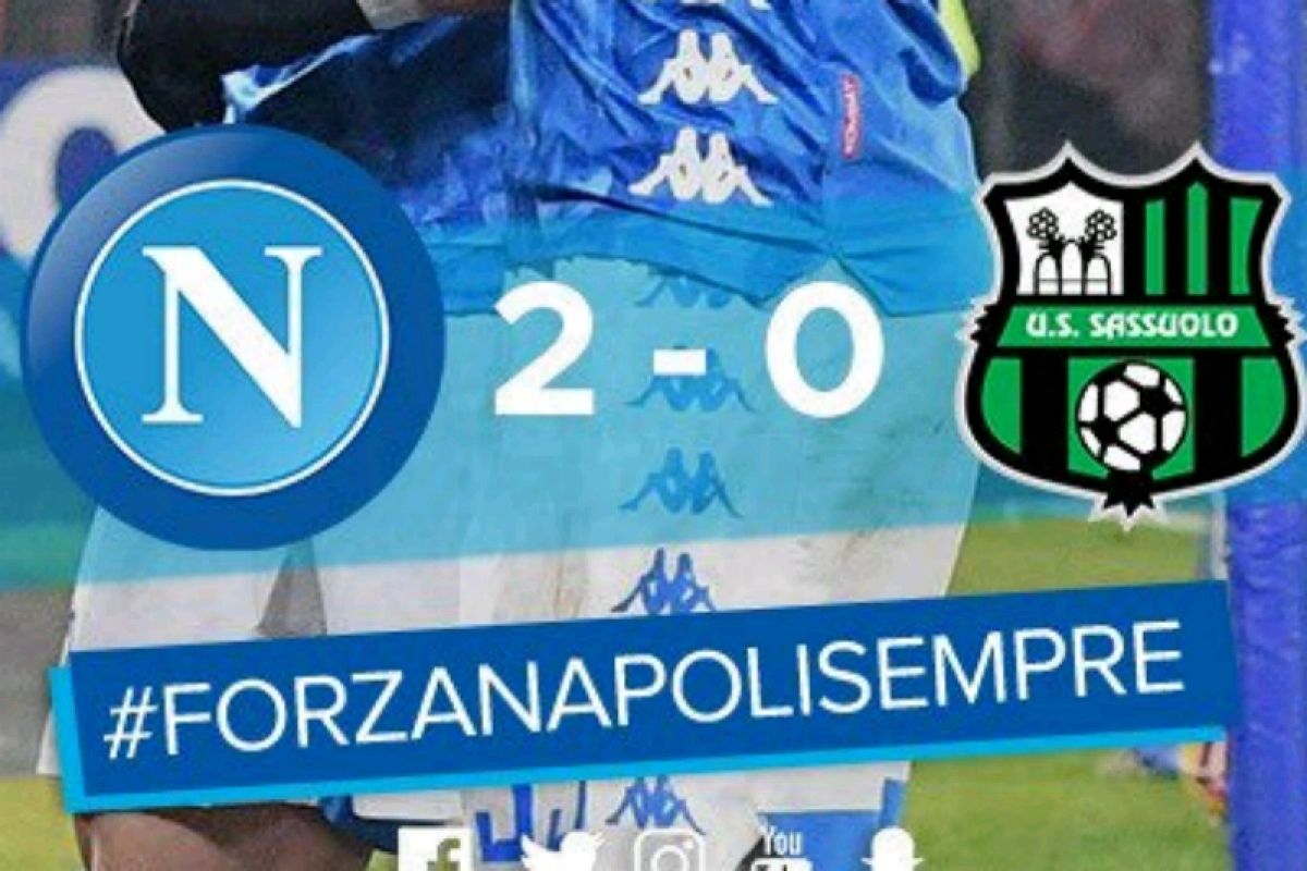 Taklukkan Sassuolo  2-0, Napoli melangkah ke perempat final
