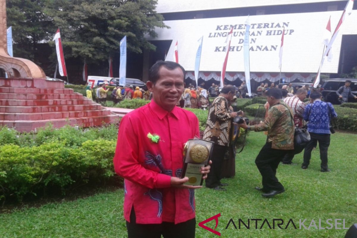 Adipura award paraded in the City of Pelaihari