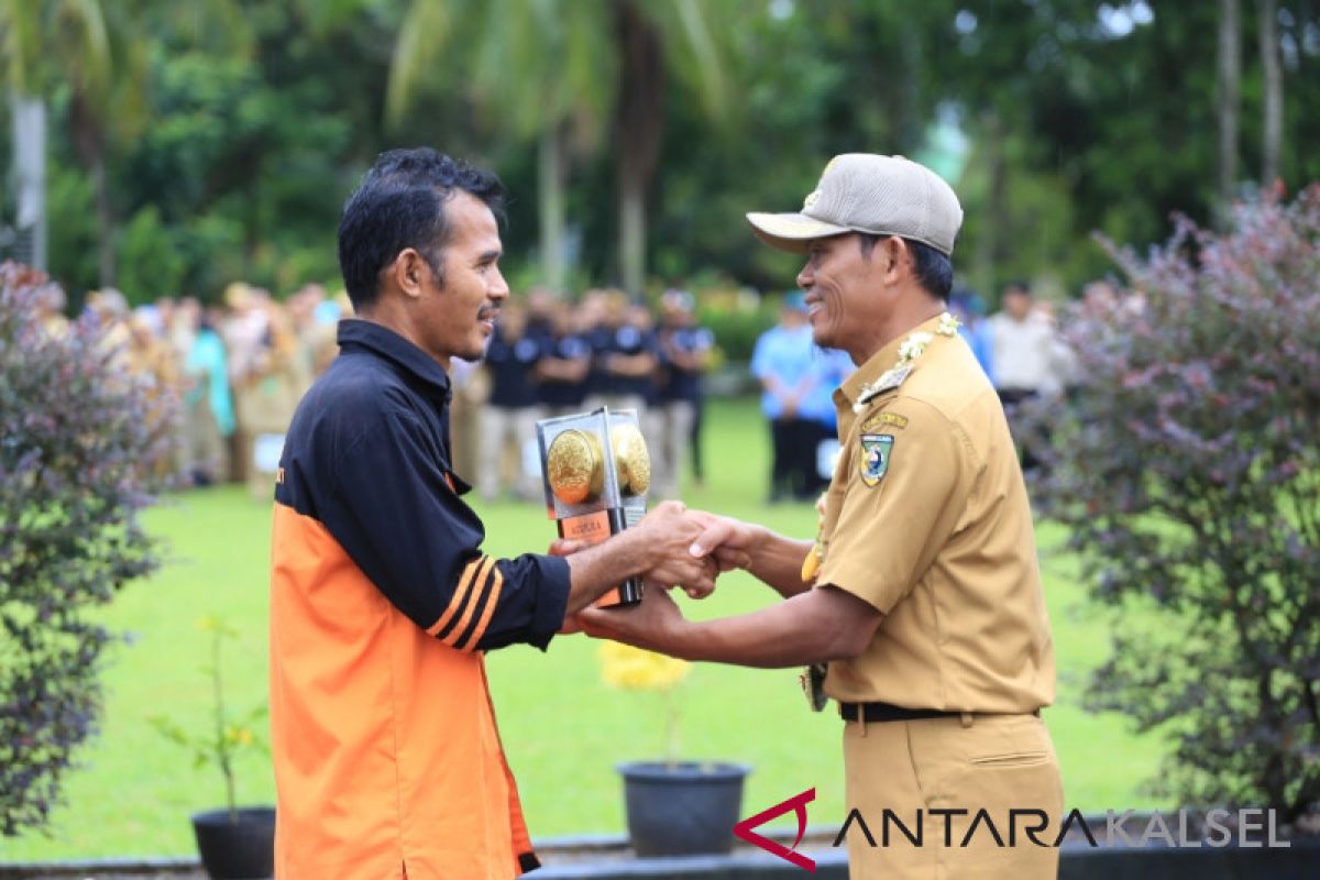 Bupati berterimakasih kepada pasukan kebersihan