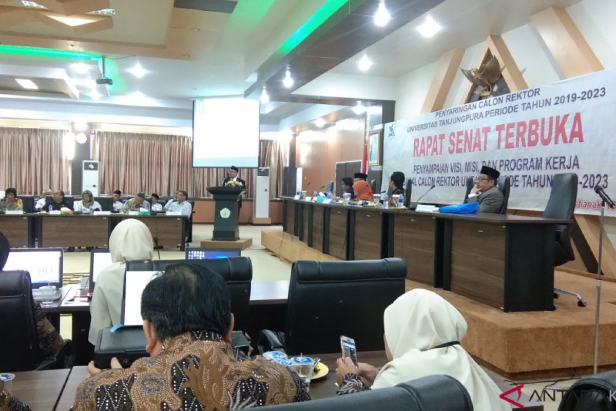 Untan lakukan penyaringan calon rektor