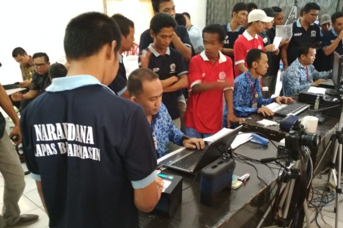 Disdukcapil Banjarmasin jemput bola rekam E-KTP narapidana