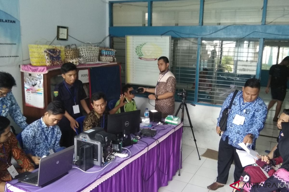 Warga rumah tahanan kelas IIB Barabai dibuatkan KTP-Elektronik