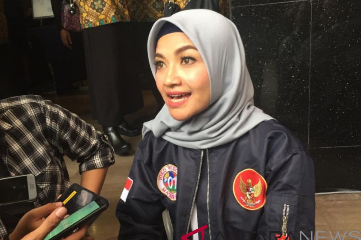 Tina Talisa: Jokowi-Ma'ruf sudah mantap untuk debat