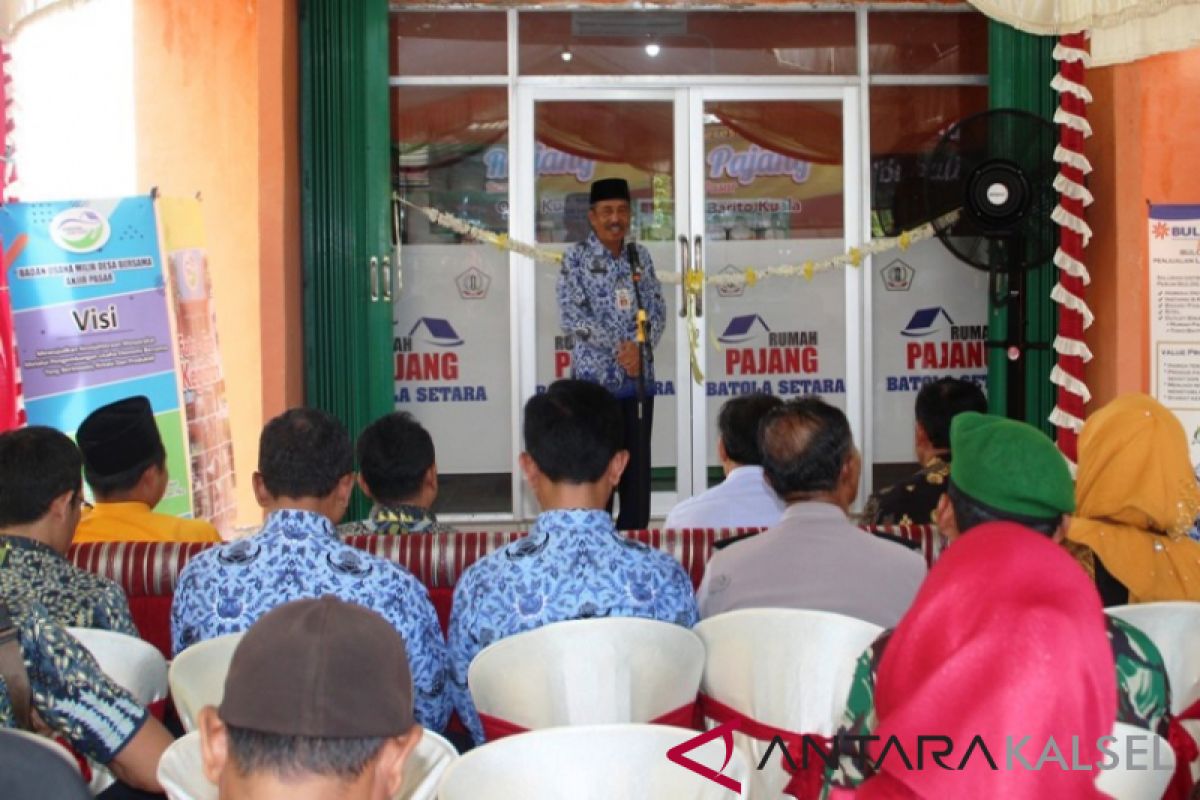 Sekdakab resmikan Rumah Pajang Batola Setara